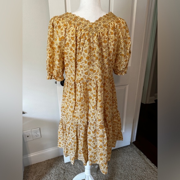 NWT Madewell Eyelit Cotton Dress - Picture 4 of 8